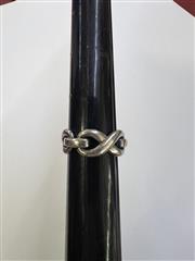 James Avery Bold Infinity Band Ring – Retired – Size 8 – Sterling Silver – 7.5g